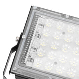LED Flood Light 50W IP66 Waterproof 6000K White LED 180 Degrees Adjustment Outdoor Flood Light for Yard Balcony Outdoor - Extra Image