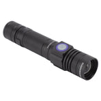 Ultraviolet Flashlight Zoomable UV Detection Lamp Waterproof LED Flashlight 300‑395nm Wavelength