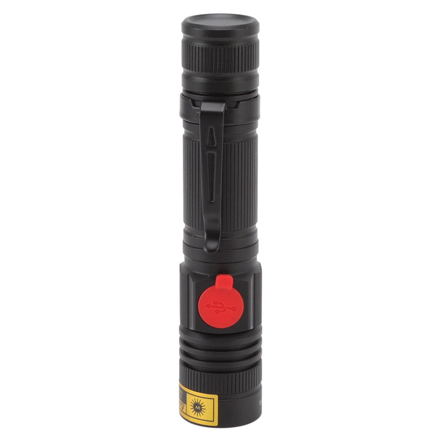 Ultraviolet Flashlight Zoomable UV Detection Lamp Waterproof LED Flashlight 300‑395nm Wavelength