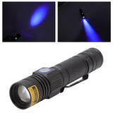 Ultraviolet Flashlight Zoomable UV Detection Lamp Waterproof LED Flashlight 300‑395nm Wavelength - Extra Image
