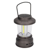 Outdoor Bluetooth Speaker Light Retro Style 2 Modes USB Power Supply IP65 Waterproof Bluetooth Music Camping Lantern Yellow Light - Side View