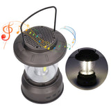 Outdoor Bluetooth Speaker Light Retro Style 2 Modes USB Power Supply IP65 Waterproof Bluetooth Music Camping Lantern Yellow Light