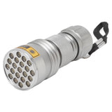 UV Black Light Flashlight 21 LED 395nm Ultraviolet Flashlight for Fluorescent Agents Anti Counterfeiting Codes Scorpions Cat Moss