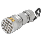 UV Black Light Flashlight 21 LED 395nm Ultraviolet Flashlight for Fluorescent Agents Anti Counterfeiting Codes Scorpions Cat Moss