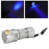 UV Black Light Flashlight 21 LED 395nm Ultraviolet Flashlight for Fluorescent Agents Anti Counterfeiting Codes Scorpions Cat Moss - Extra Image