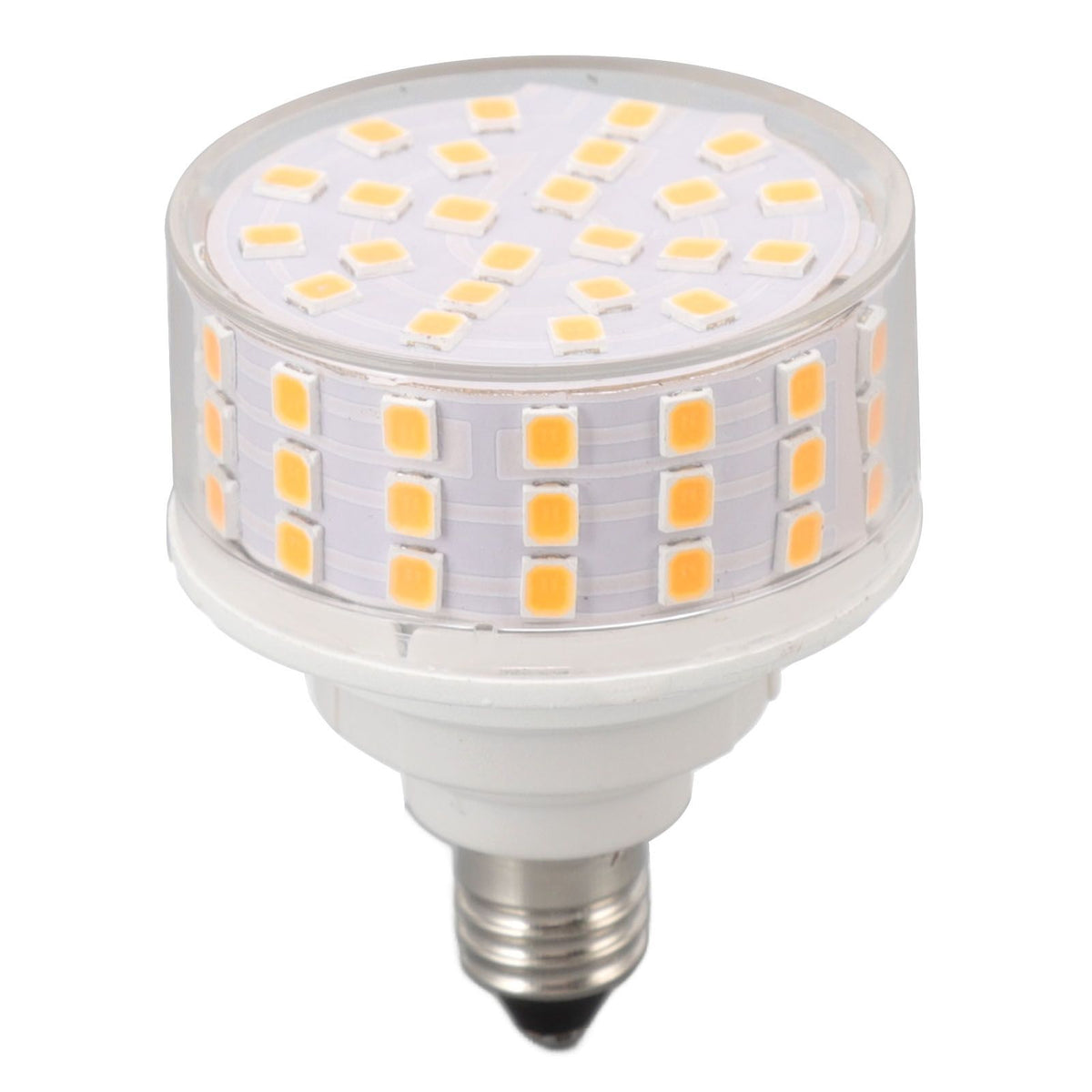 E11 LED Lamp ABS 10W 1000LM Flicker Free Corn Lamp for Ceiling Table Cabinet Lamp 85‑265V Warm Light
