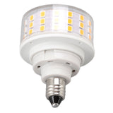 E11 LED Lamp ABS 10W 1000LM Flicker Free Corn Lamp for Ceiling Table Cabinet Lamp 85‑265V Warm Light