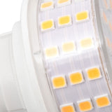 E11 LED Lamp ABS 10W 1000LM Flicker Free Corn Lamp for Ceiling Table Cabinet Lamp 85‑265V Warm Light