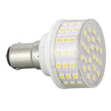 B15 Bulb 10W 1000LM Flicker Free Energy Saving LED Corn Light for Desk Lamp 85‑265V White Light - 45-Degree Angle