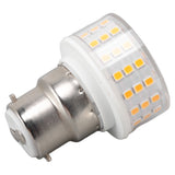 B22 LED Corn Lamp ABS 10W 1000LM Flicker Free Energy Saving Light for Ceiling Table Cabinet AC 85‑265V Warm Light - Front View