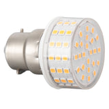 B22 LED Corn Lamp ABS 10W 1000LM Flicker Free Energy Saving Light for Ceiling Table Cabinet AC 85‑265V Warm Light - Top-Down View