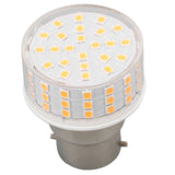 B22 LED Corn Lamp ABS 10W 1000LM Flicker Free Energy Saving Light for Ceiling Table Cabinet AC 85‑265V Warm Light - 45-Degree Angle