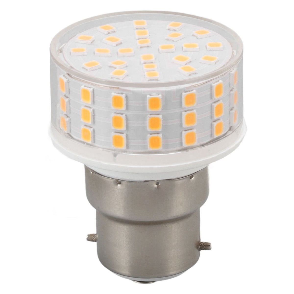 B22 LED Corn Lamp ABS 10W 1000LM Flicker Free Energy Saving Light for Ceiling Table Cabinet AC 85‑265V Warm Light