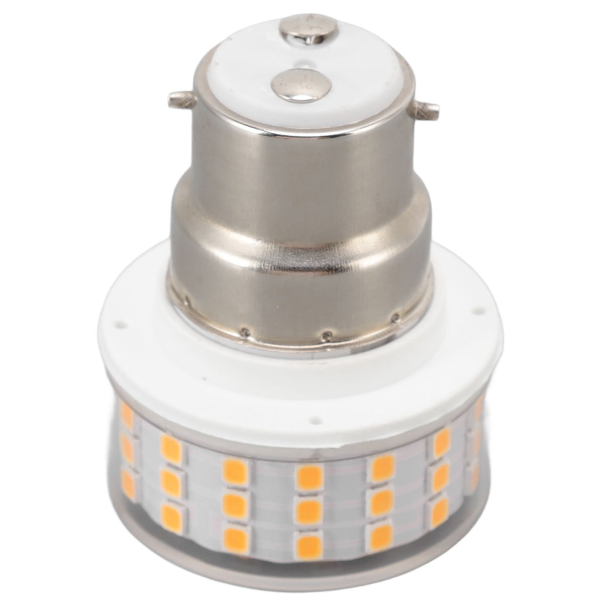 B22 LED Corn Lamp ABS 10W 1000LM Flicker Free Energy Saving Light for Ceiling Table Cabinet AC 85‑265V Warm Light
