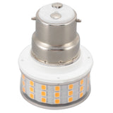 B22 LED Corn Lamp ABS 10W 1000LM Flicker Free Energy Saving Light for Ceiling Table Cabinet AC 85‑265V Warm Light - Low Angle