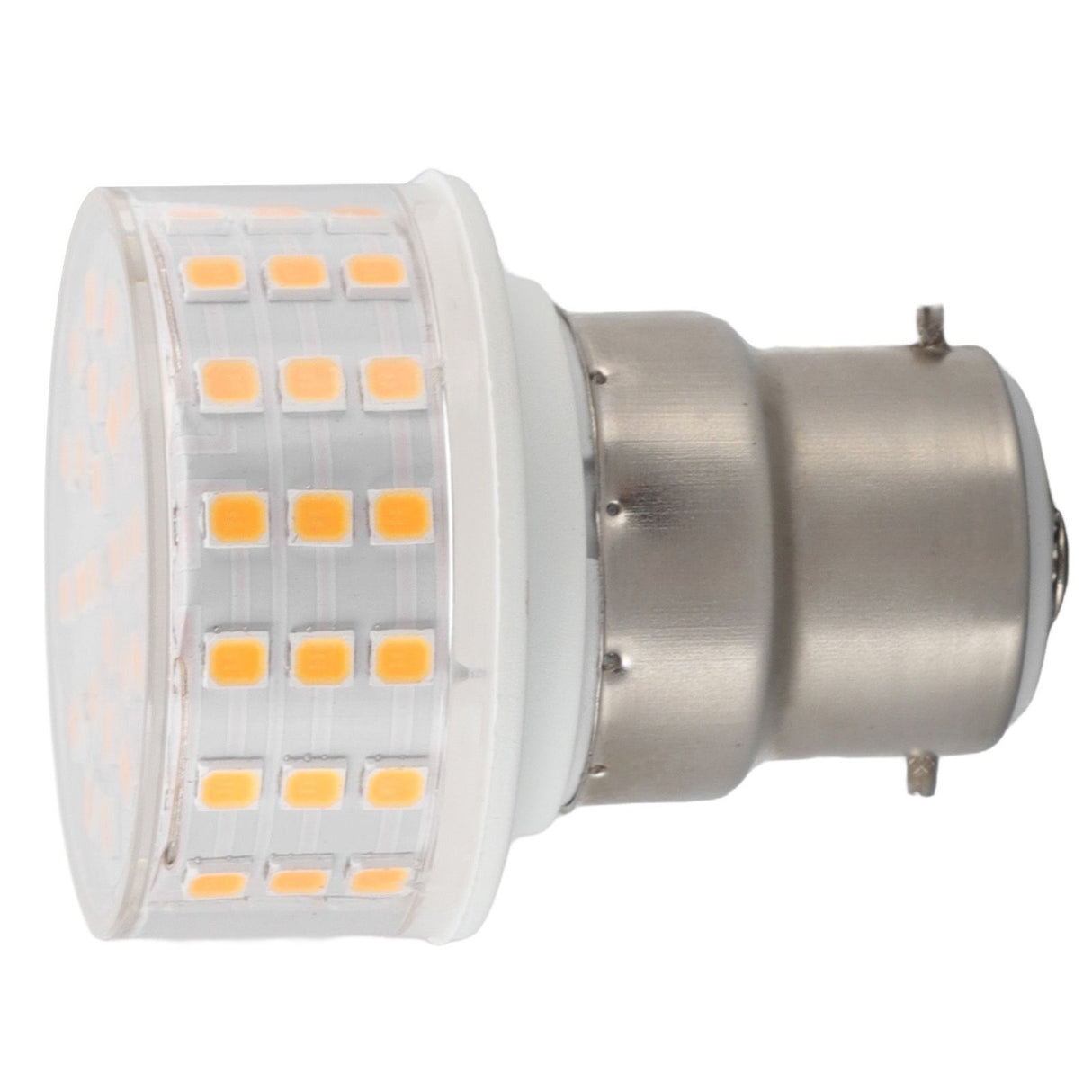 B22 LED Corn Lamp ABS 10W 1000LM Flicker Free Energy Saving Light for Ceiling Table Cabinet AC 85‑265V Warm Light