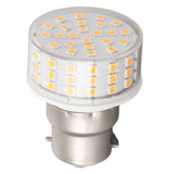 B22 LED Corn Lamp ABS 10W 1000LM Flicker Free Energy Saving Light for Ceiling Table Cabinet AC 85‑265V Warm Light