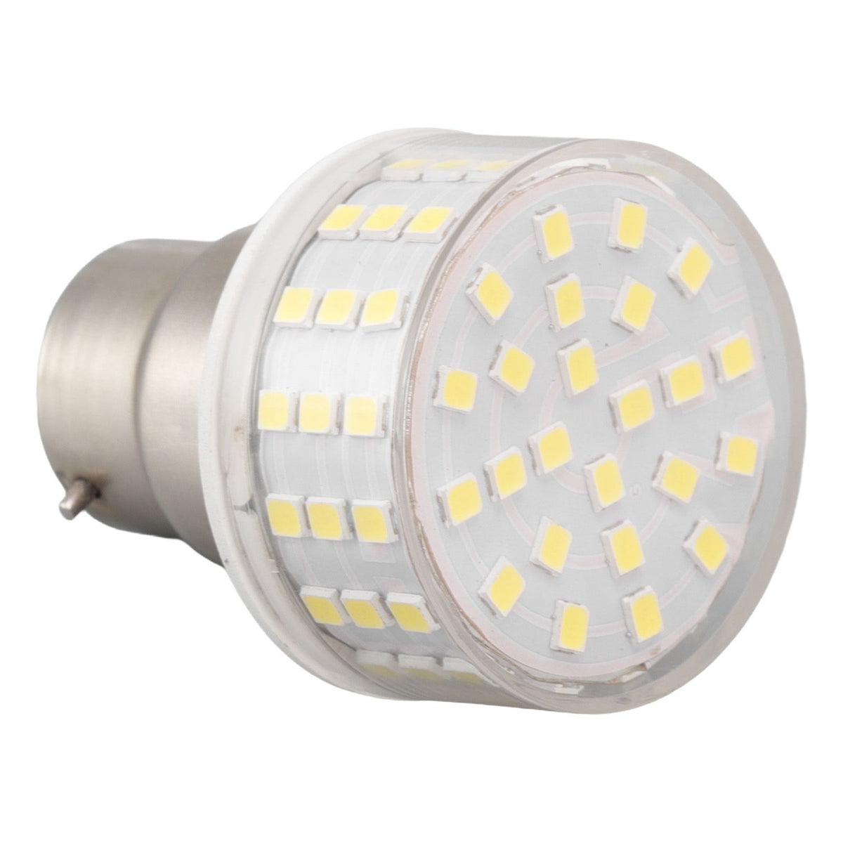 B22 LED Corn Lamp ABS 10W 1000LM Flicker Free Energy Saving Light for Ceiling Table Cabinet AC 85‑265V White Light