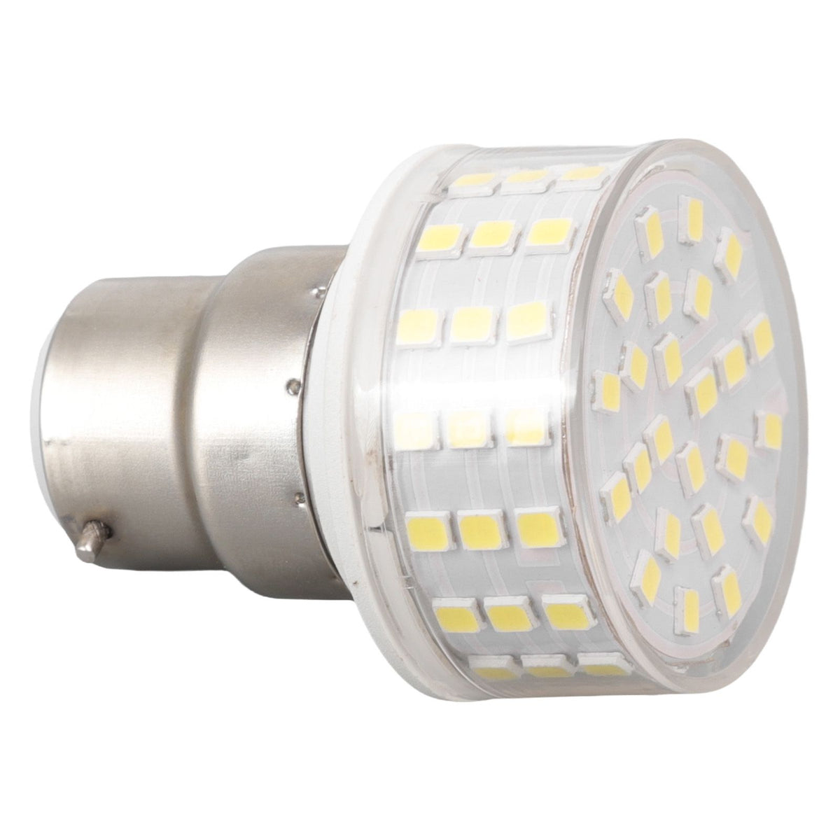 B22 LED Corn Lamp ABS 10W 1000LM Flicker Free Energy Saving Light for Ceiling Table Cabinet AC 85‑265V White Light