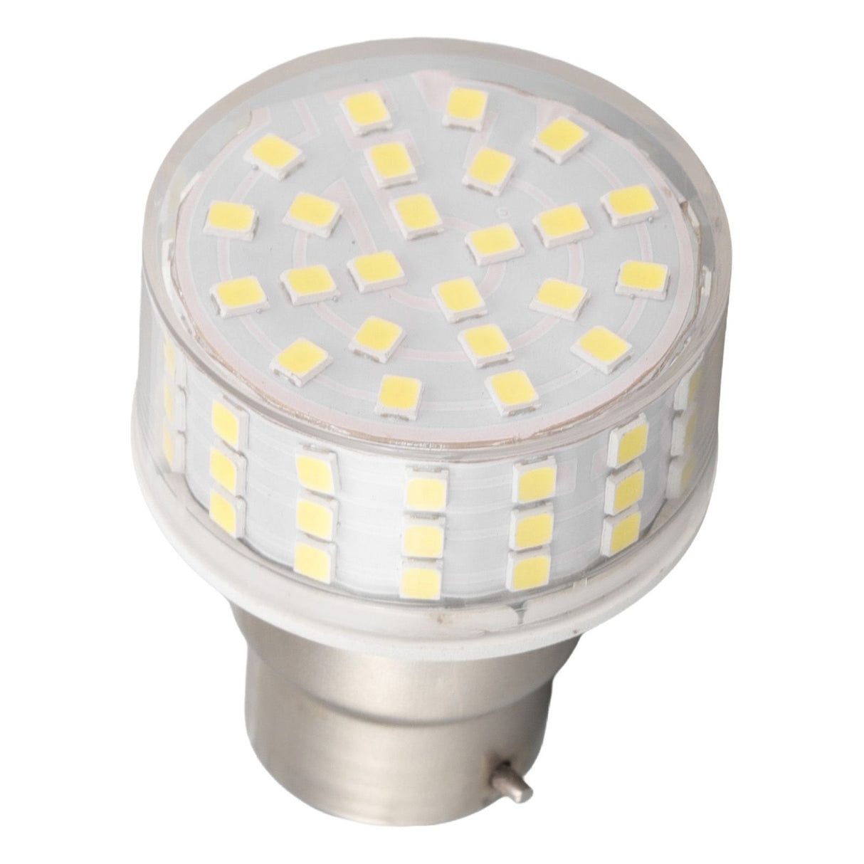 B22 LED Corn Lamp ABS 10W 1000LM Flicker Free Energy Saving Light for Ceiling Table Cabinet AC 85‑265V White Light