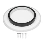 LED Ceiling Light Simple Fashionable Aisle Light Indoor Innovative Ceiling Lamp Black 85‑265V White Warm Neutral Light