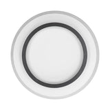 LED Ceiling Light Simple Fashionable Aisle Light Indoor Innovative Ceiling Lamp Black 85‑265V White Warm Neutral Light - Front View