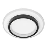 LED Ceiling Light Simple Fashionable Aisle Light Indoor Innovative Ceiling Lamp Black 85‑265V White Warm Neutral Light - Side View