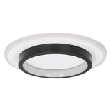 LED Ceiling Light Simple Fashionable Aisle Light Indoor Innovative Ceiling Lamp Black 85‑265V White Warm Neutral Light