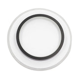 LED Ceiling Light Simple Fashionable Aisle Light Indoor Innovative Ceiling Lamp Black 85‑265V White Warm Neutral Light - Rear View