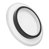 LED Ceiling Light Simple Fashionable Aisle Light Indoor Innovative Ceiling Lamp Black 85‑265V White Warm Neutral Light - Close-Up Angle