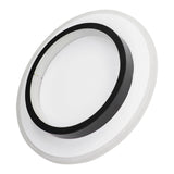 LED Ceiling Light Simple Fashionable Aisle Light Indoor Innovative Ceiling Lamp Black 85‑265V White Warm Neutral Light - Low Angle
