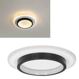 LED Ceiling Light Simple Fashionable Aisle Light Indoor Innovative Ceiling Lamp Black 85‑265V White Warm Neutral Light - Extra Image