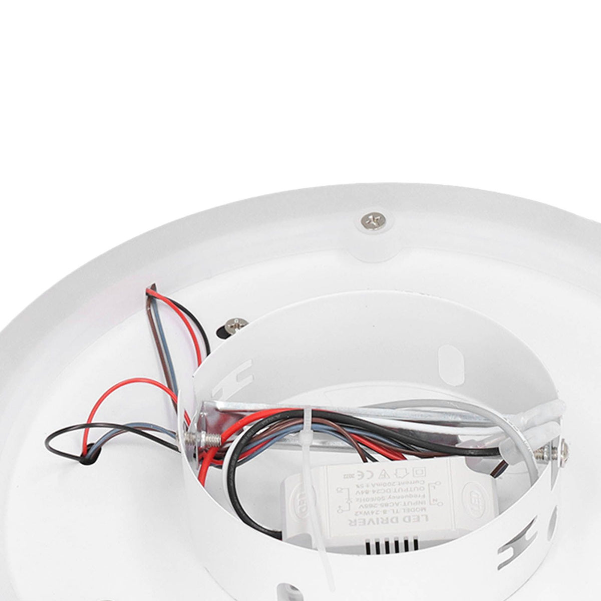 LED Ceiling Light Simple Fashionable Aisle Light Indoor Innovative Ceiling Lamp Black 85‑265V White Warm Neutral Light