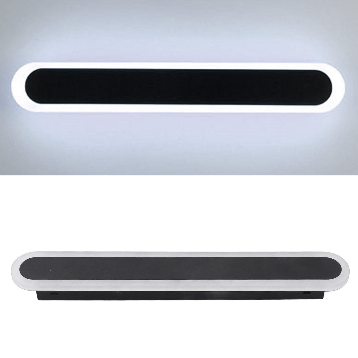 Long Strip Wall Light Eye Protection Modern Decorative LED Wall Lamp for Living Room Bedroom Hallway 85‑265V White Light