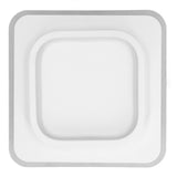 LED Ceiling Light Square 20W Ceiling Light Wall Lamp Aisle Lamp 85‑265V for Bedroom Living Room Corridor White White Light