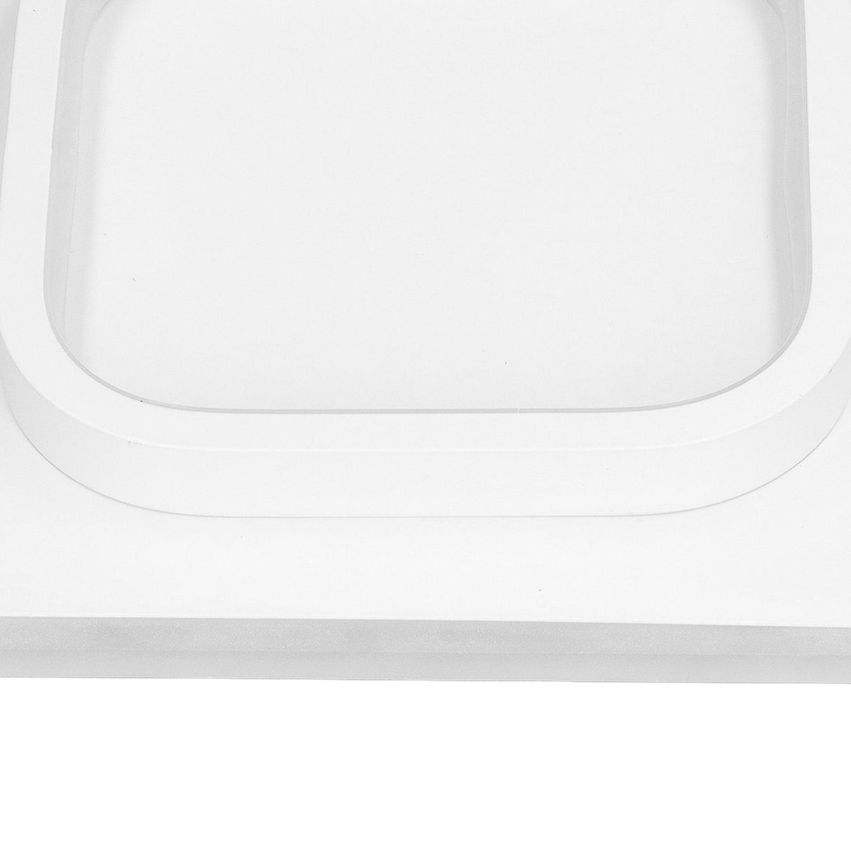 LED Ceiling Light Square 20W Ceiling Light Wall Lamp Aisle Lamp 85‑265V for Bedroom Living Room Corridor White White Light