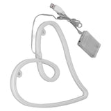 Heart Neon Light Dual Power Supply Retro IP45 Waterproof LED Neon Lamp for Living Room Valentine's Day Party Bar Decor Pink Light - Extra Image