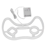 LED Neon Sign Game Controller Shaped 11inx7.5in LED Safe PVC ABS Battery USB Powered Gamepad Neon Sign for Bedroom Party - Rear View