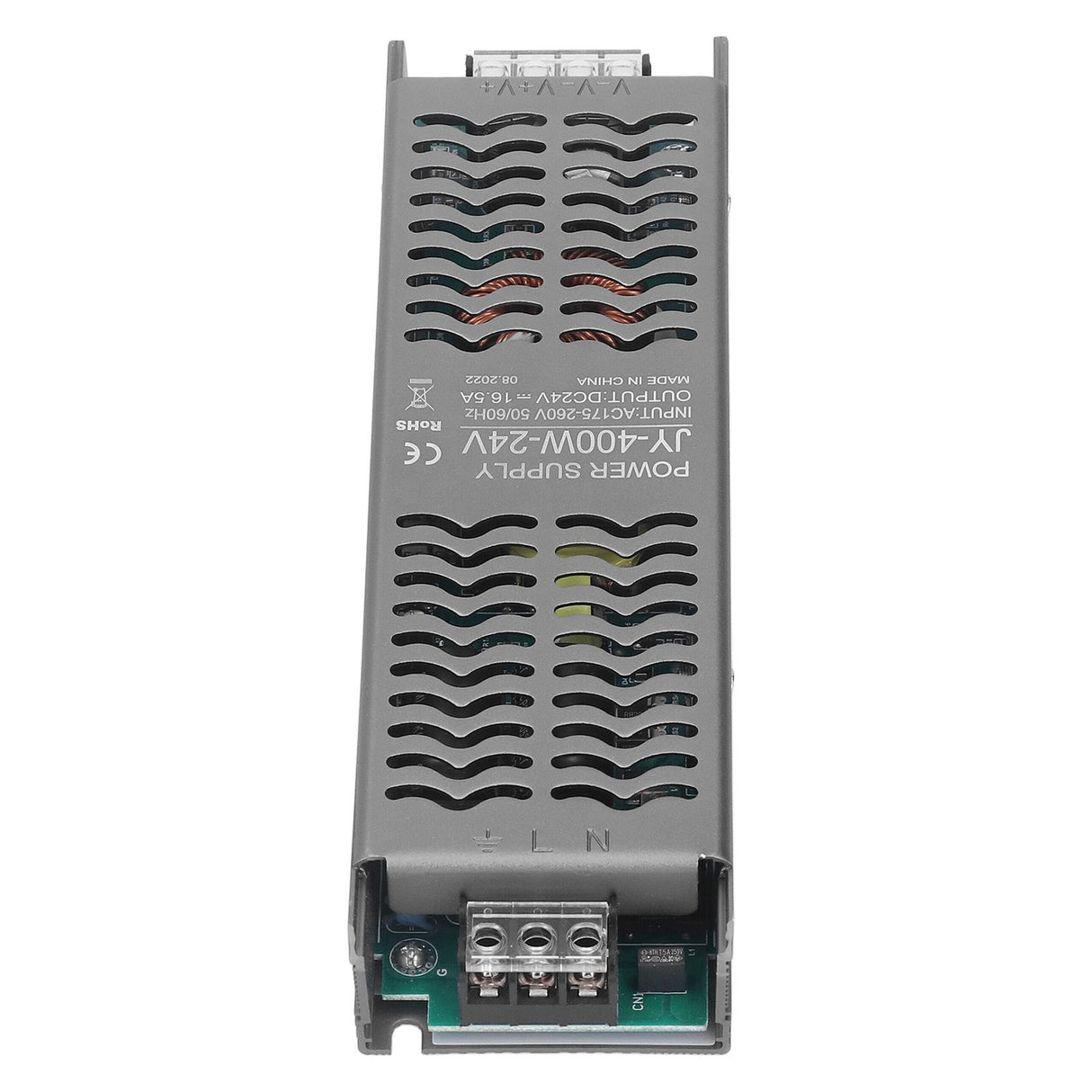 LED Driver 400W DC 24V IP20 Protection Fast Heat Dissipation LED Transformer LED Power Driver AC 175‑260V