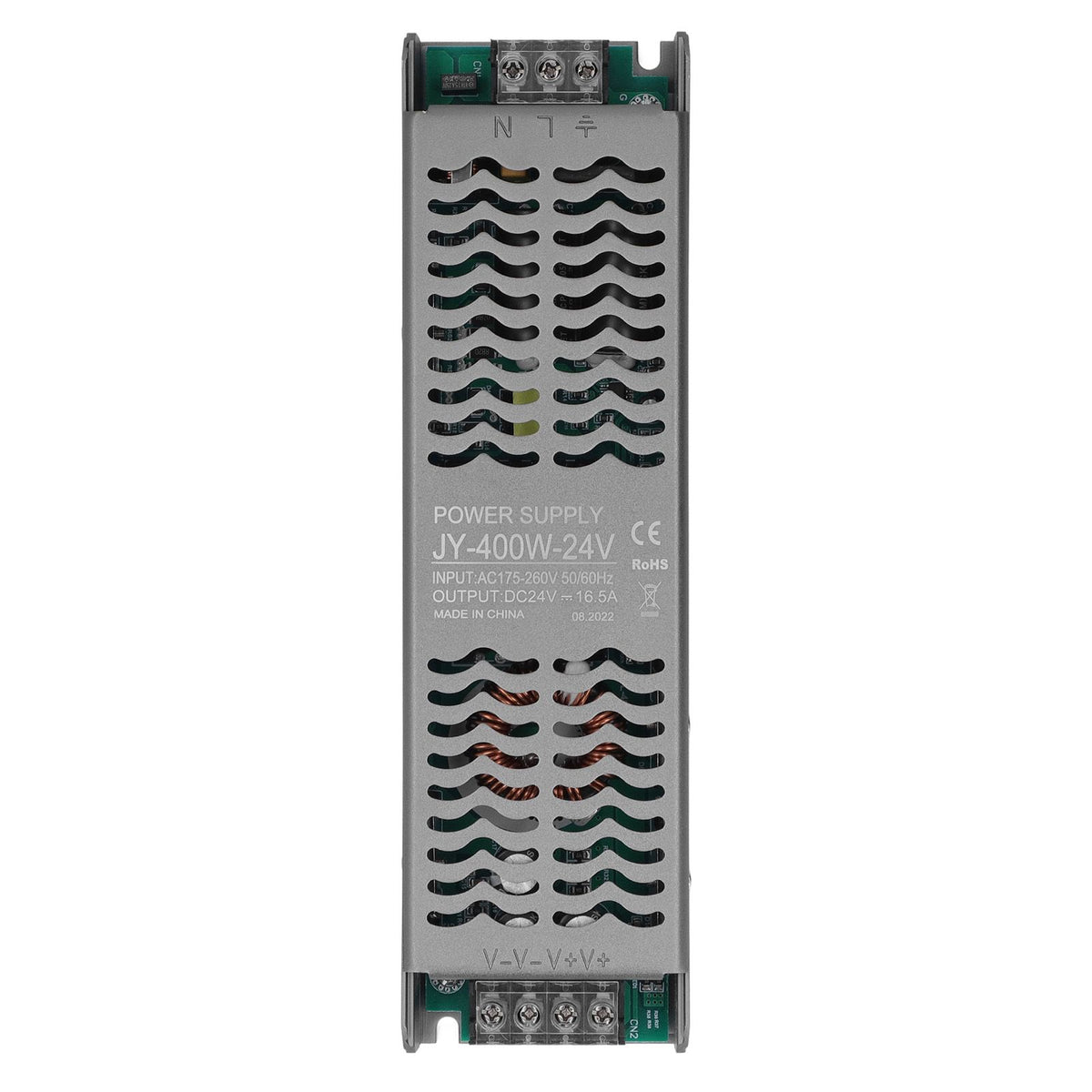 LED Driver 400W DC 24V IP20 Protection Fast Heat Dissipation LED Transformer LED Power Driver AC 175‑260V