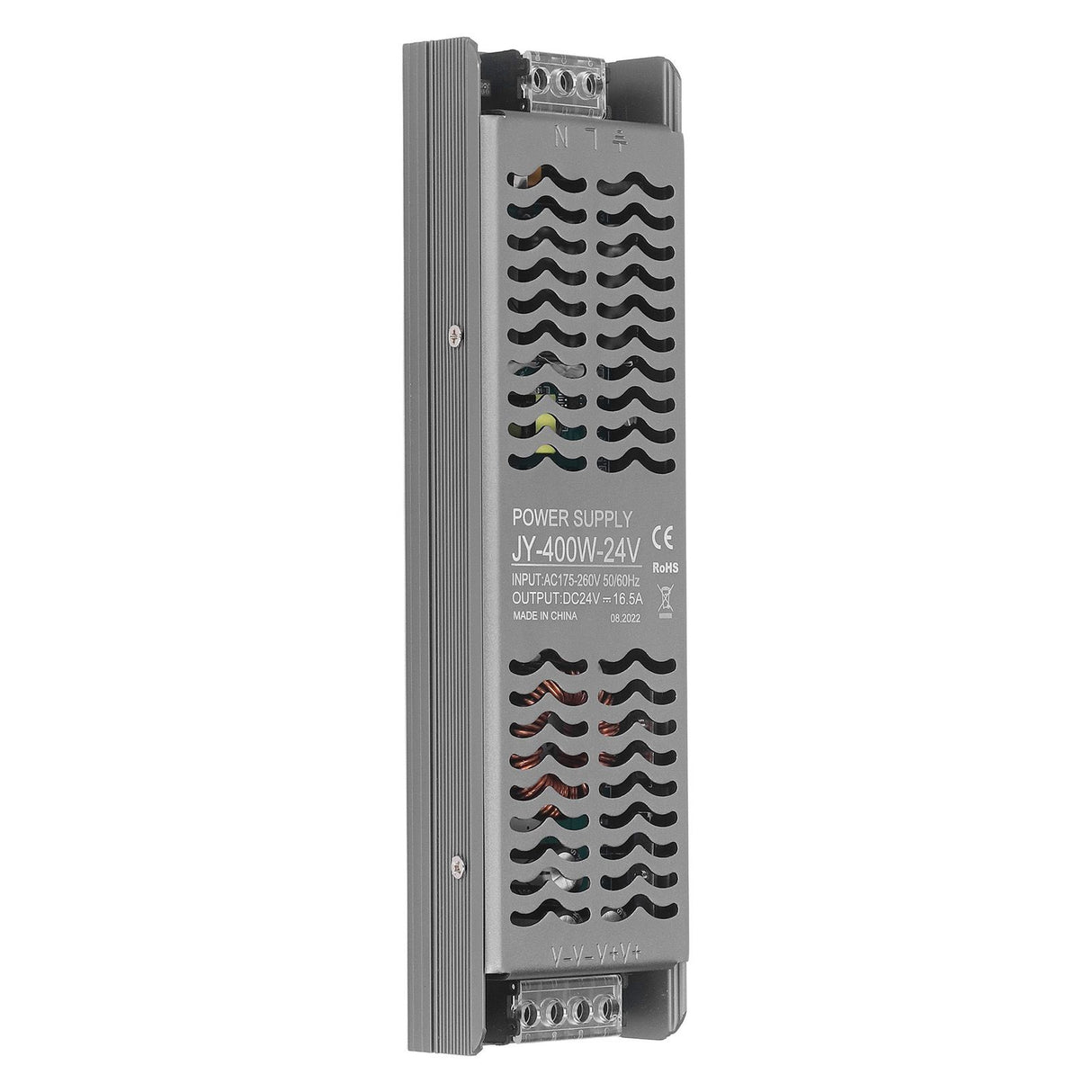 LED Driver 400W DC 24V IP20 Protection Fast Heat Dissipation LED Transformer LED Power Driver AC 175‑260V