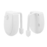 LED Toilet Night Light RGB 3 Lighting Modes High Sensitivity Energy Saving Hanging Toilet Bowl Lamp for Bathroom