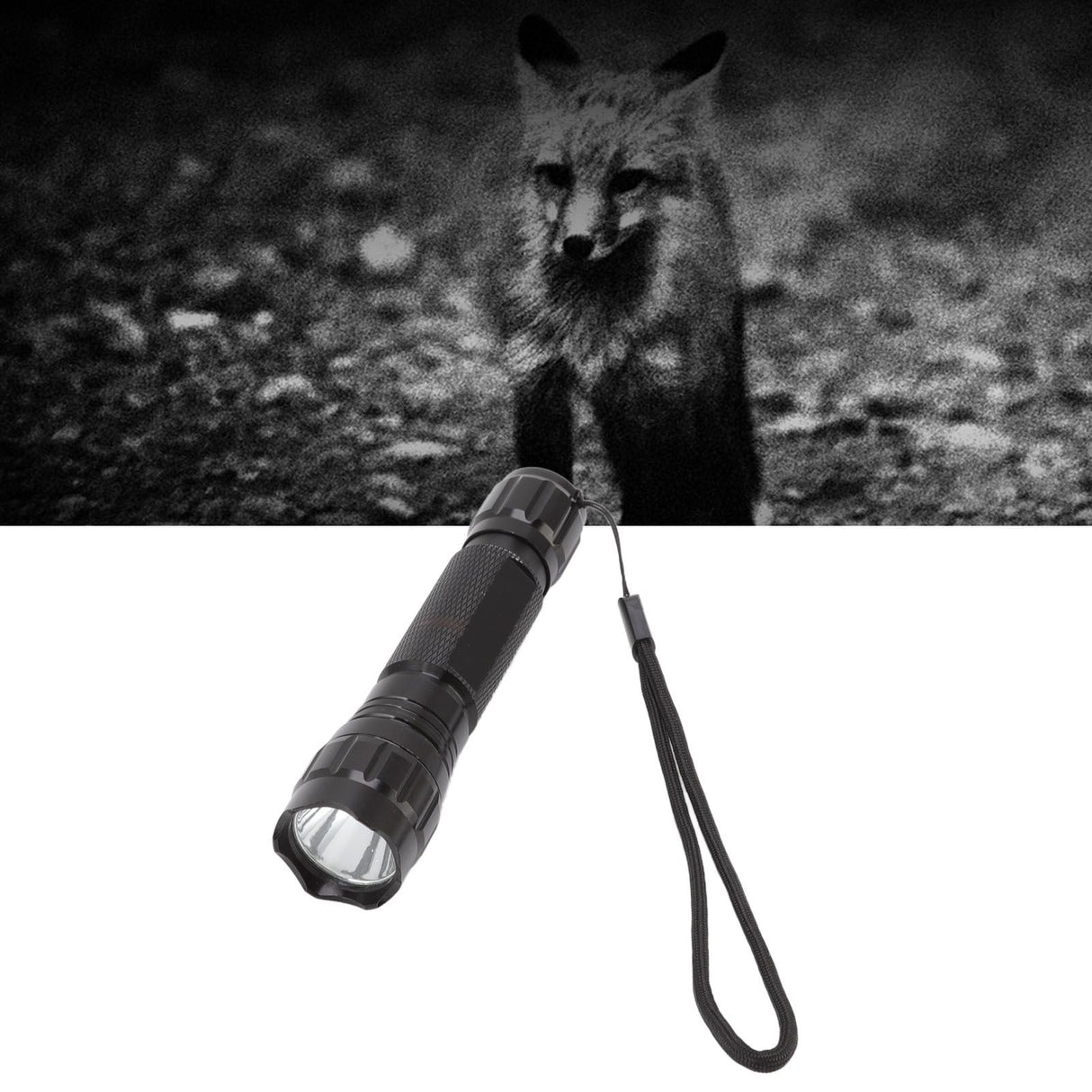 Mini Infrared LED Flashlight Handheld Waterproof 850nm IR Night Vision Flashlight for Hunting