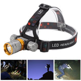 LED Diving Headlight Aluminum Alloy IPX8 Waterproof Super Bright 1500LM 5 Modes Light Weight LED Head Light for Swimming