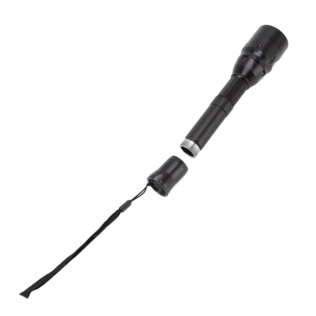 IPX5 Zoomable Infrared Flashlight Handheld 850nm IR Night Vision Flashlight for Outdoor Hunting