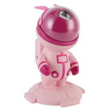 Star LED Night Light Projector USB Astronaut Star Projector Lamp RGB Ambient Projection Light Children Birthday Gift Pink - Close-Up Angle