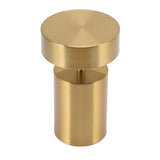 LED Table Lamp 3 Levels Electroplating USB Charging LED Night Light Desktop Decoration Table Lamp for Bar Hotel Restaurant Gold - Top-Down View