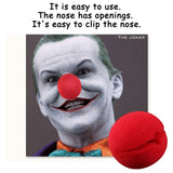 Sponge Nose Soft Clown Nose Funny Cosplay Prop for Halloween Costume Party