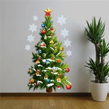 Christmas Tree Wall Stickers Wall Art Removable Home Window Wall Stickers Decoration