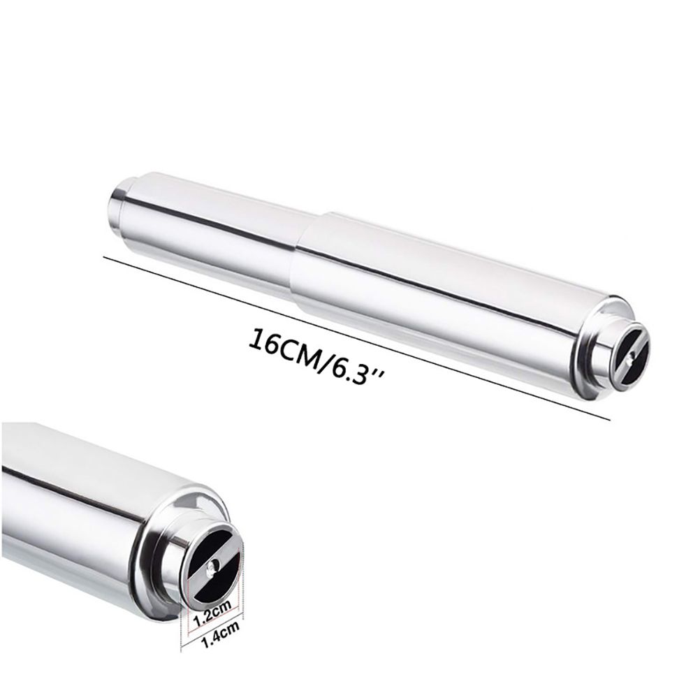 Plastic Electroplating Telescopic Shaft Tissue Box Toilet Paper Roll Bar Telescopic Toilet Paper Holder